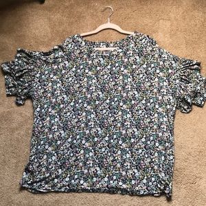 Target PlusSize Floral Top